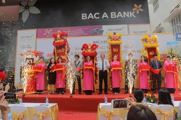 BAC A BANK khai trương trụ sở mới tại TP.HCM BAC A BANK khai trương trụ sở mới tại TP.HCM