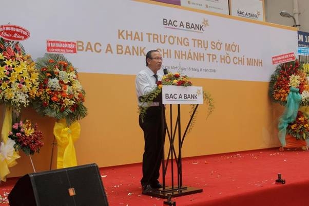 BAC A BANK khai trương trụ sở mới tại TP.HCM BAC A BANK khai trương trụ sở mới tại TP.HCM