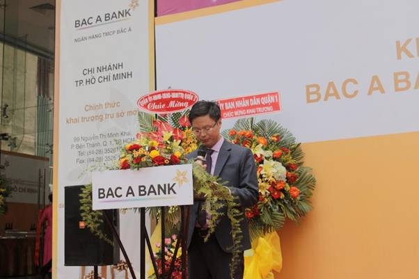 BAC A BANK khai trương trụ sở mới tại TP.HCM BAC A BANK khai trương trụ sở mới tại TP.HCM