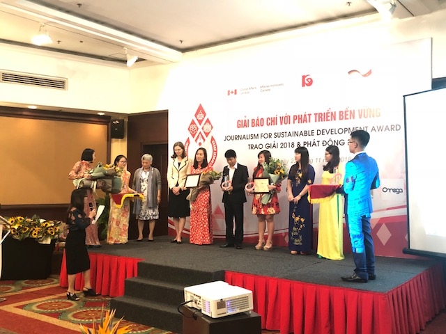 10 tác phẩm báo chí, loạt bài nhận Giải Báo chí với phát triển bền vững