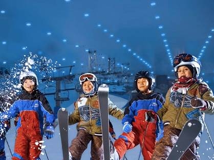 Những trải nghiệm mới tại tổ hợp giải trí tuyết ở Ninh Chữ