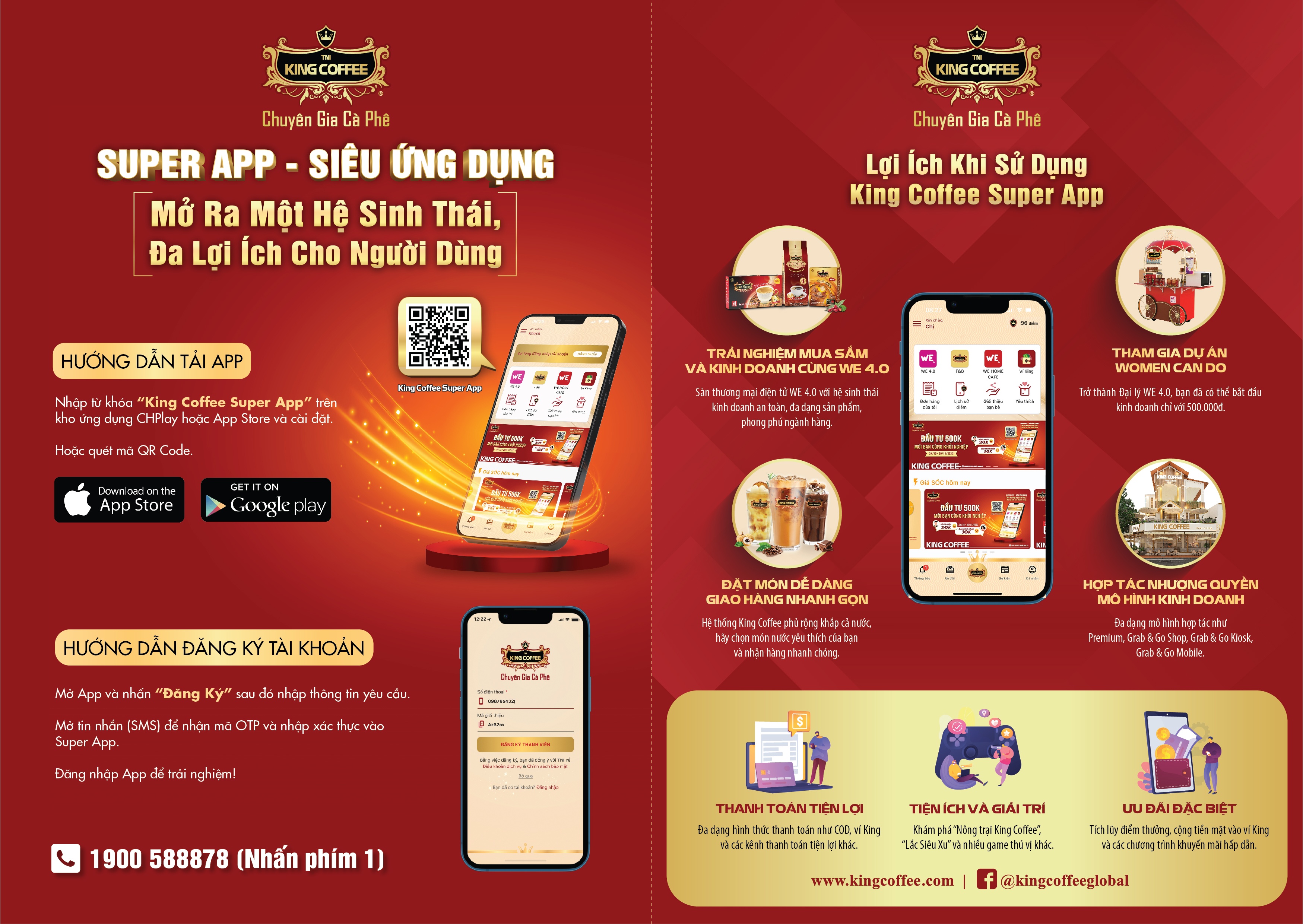 king coffee super app thuong hieu viet tri tue viet
