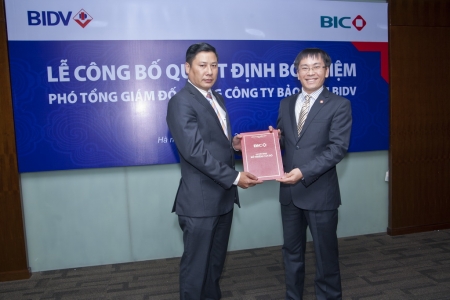 BIC bổ nhiệm Phó tổng giám đốc mới