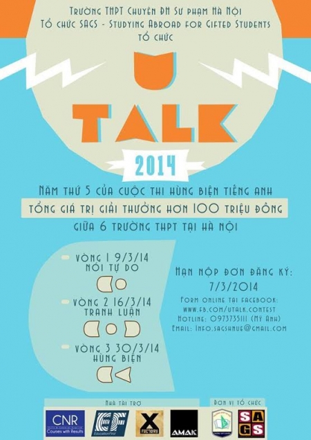 Chung kết cuộc thi hùng biện tiếng Anh của học sinh Hà Nội