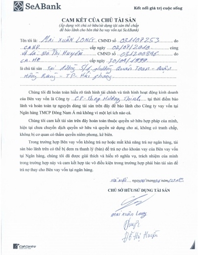 SeABank lên tiếng về việc một số cá nhân tụ tập trước trụ sở Chi nhánh Láng Hạ