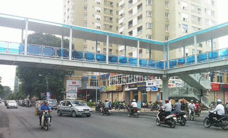 Sẽ xây cầu vượt trên đường Trần Nhật Duật