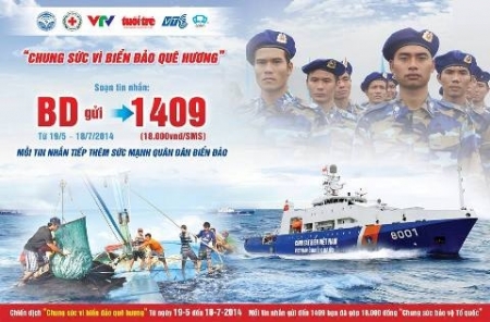 Đoàn viên công đoàn Agribank cùng “Chung sức vì biển đảo quê hương”