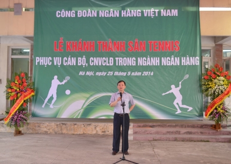 Khai trương sân Tennis tại 90 Khuất Duy Tiến
