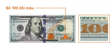 Tờ 100 USD khó làm giả nhất thế giới Tờ 100 USD khó làm giả nhất thế giới