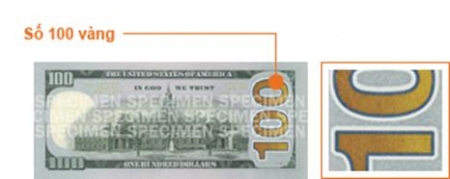 Tờ 100 USD khó làm giả nhất thế giới Tờ 100 USD khó làm giả nhất thế giới