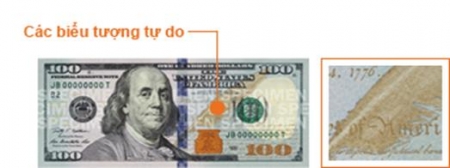 Tờ 100 USD khó làm giả nhất thế giới Tờ 100 USD khó làm giả nhất thế giới