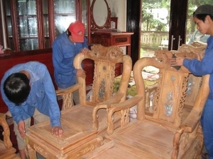 Đơn hàng xuất khẩu đồ gỗ tăng mạnh