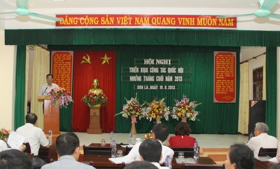 NHNN Sơn La triển khai công tác Quốc hội