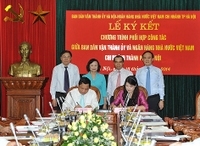 Ban Dân vận Thành ủy và NHNN Hà Nội ký kết phối hợp công tác Ban Dân vận Thành ủy và NHNN Hà Nội ký kết phối hợp công tác