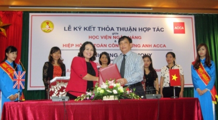 Học viện Ngân hàng hợp tác với ACCA