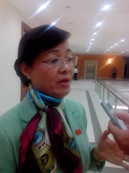 Bà Nguyễn Thị Quyết Tâm: Cử tri muốn biết tham nhũng bằng cách nào Bà Nguyễn Thị Quyết Tâm: Cử tri muốn biết tham nhũng bằng cách nào