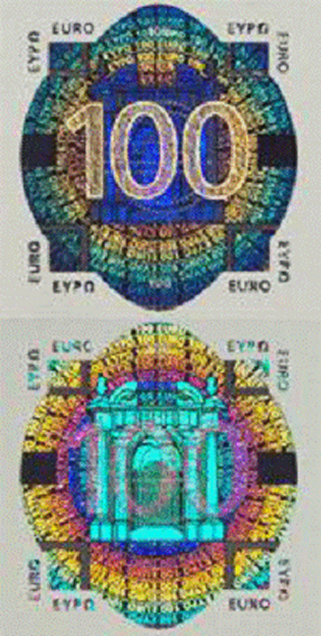 Interpol thông báo tiền 100 EURO giả mới Interpol thông báo tiền 100 EURO giả mới