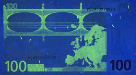 Interpol thông báo tiền 100 EURO giả mới Interpol thông báo tiền 100 EURO giả mới