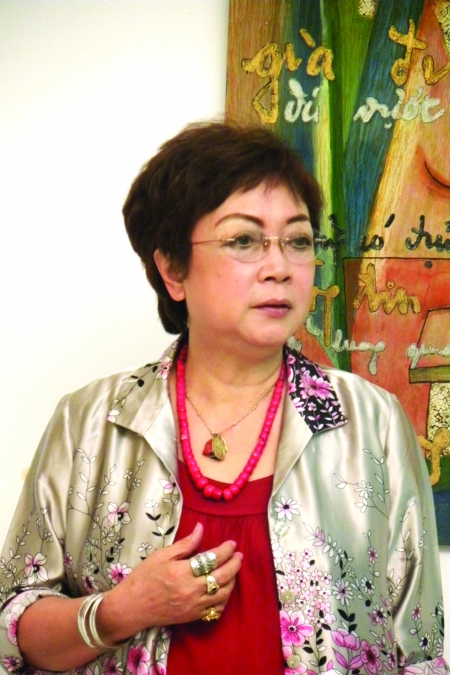 Họa sĩ Nguyễn Thị Hiền: “Tôi chỉ hạnh phúc khi được vẽ”