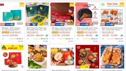Mua bánh trung thu online, đề phòng hàng kém chất lượng mua banh trung thu online de phong hang kem chat luong