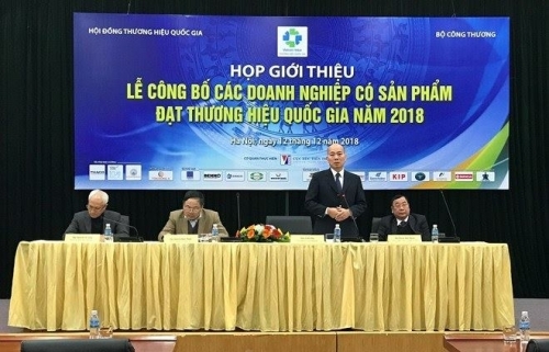 97 doanh nghiệp đạt thương hiệu quốc gia năm 2018