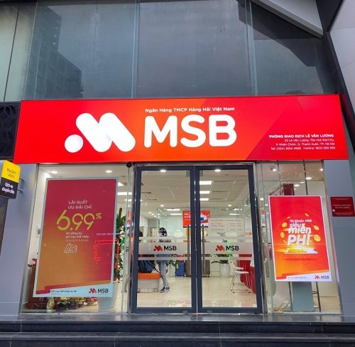 msb thay doi ten va chuyen dia diem hoat dong phong giao dich trung van