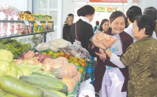 Liên kết tiêu thụ nông sản sạch