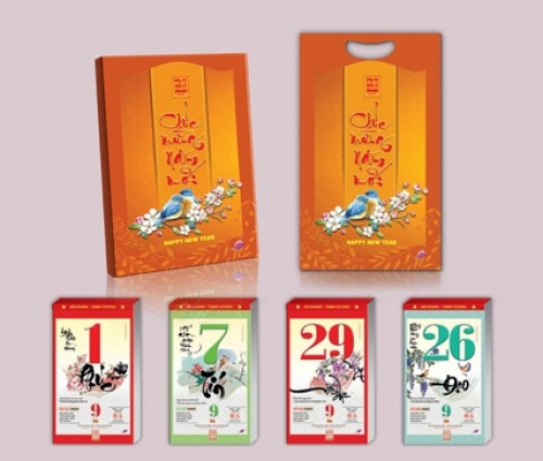 Ảm đạm thị trường lịch Tết