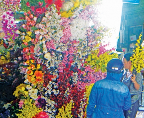 Tràn ngập sắc màu đón Tết