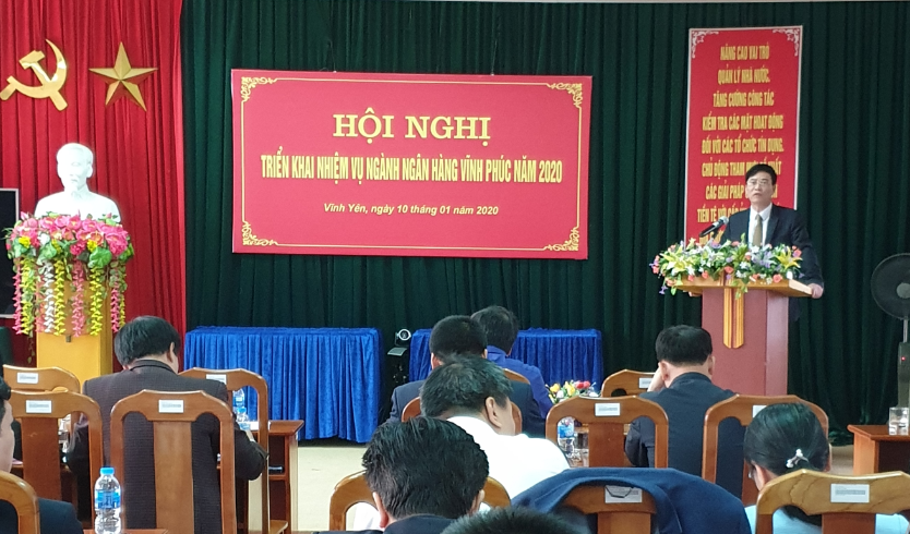 Ngành Ngân hàng Vĩnh Phúc: Hoàn thành thắng lợi các mục tiêu đề ra nganh ngan hang vinh phuc hoan thanh thang loi cac muc tieu de ra
