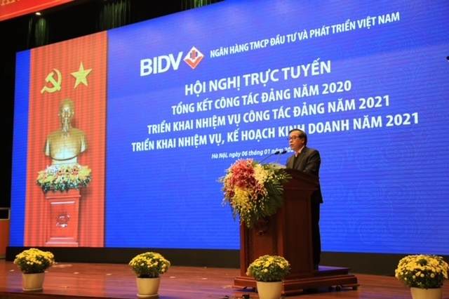 bidv trien khai nhiem vu kinh doanh nam 2021