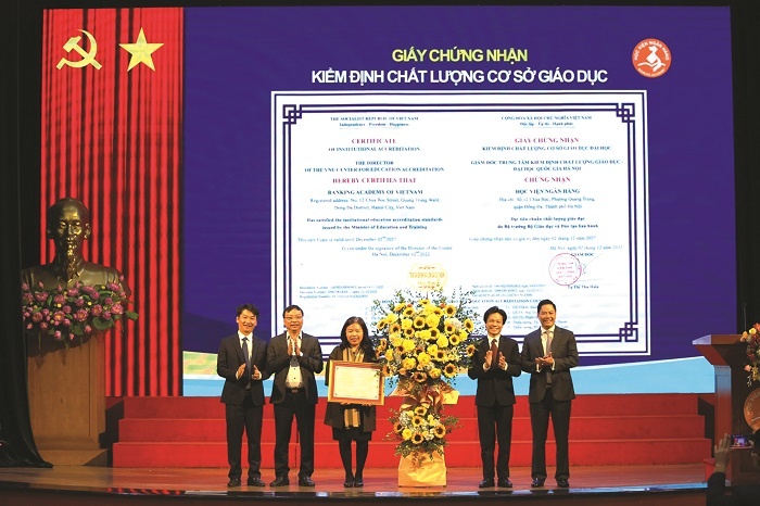 Học viện Ngân hàng: Chủ động, sáng tạo, khẳng định vị thế Học viện Ngân hàng: Chủ động, sáng tạo, khẳng định vị thế