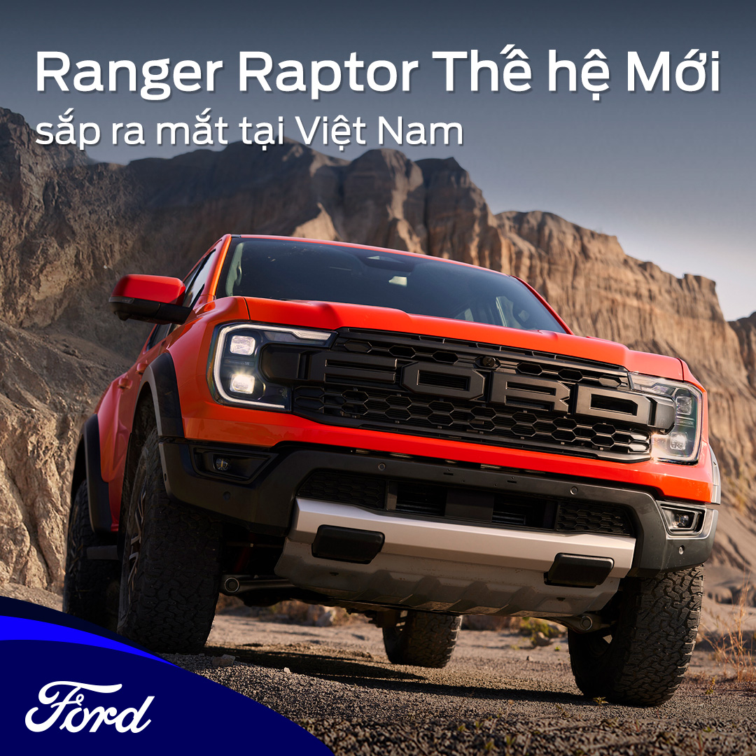 Ford Ranger Raptor 2023 có giá dự kiến 1,329 tỷ đồng