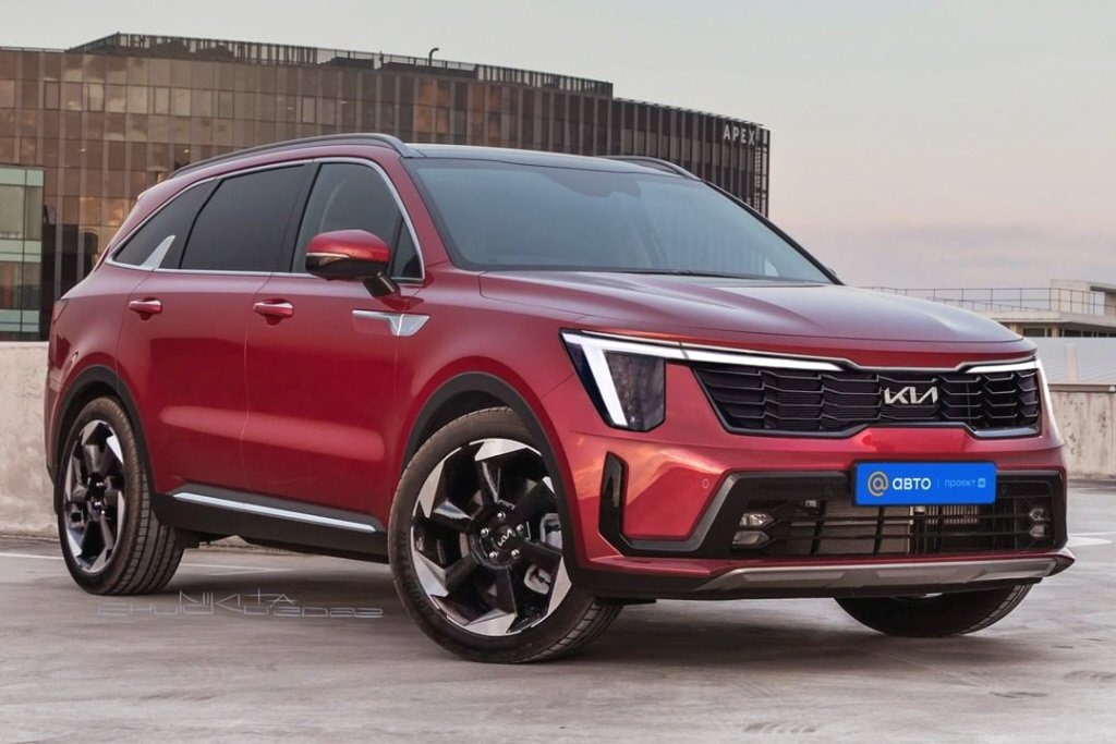 Kia Sorento 2024 dự kiến ra mắt tháng 8