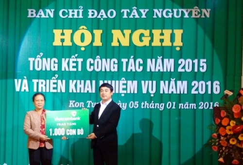 Ngân hàng điểm tựa cho Tây Nguyên phát triển