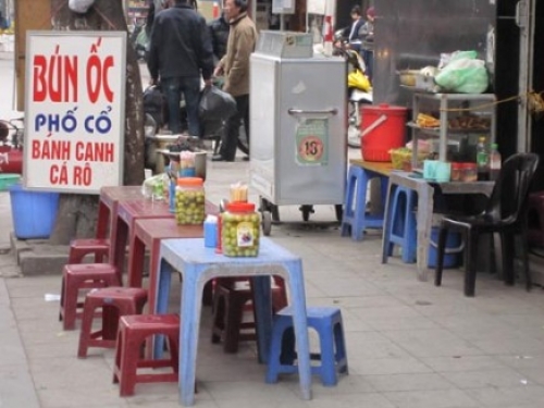 Nỗi lo hàng quán vỉa hè