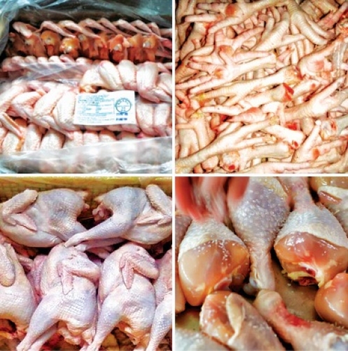 Thịt gà nhập giá rẻ chưa có hồi kết