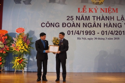 Công đoàn Ngân hàng Việt Nam kỷ niệm 25 năm thành lập