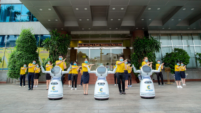 nhan vien ngan hang cover vu dieu ghen co vy keu goi phong chong dich covid 19