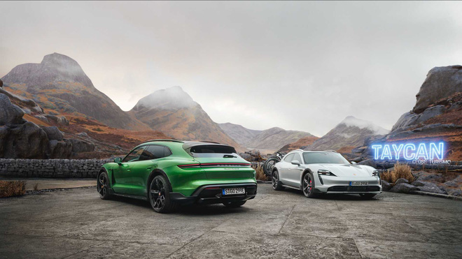 Porsche Taycan Cross Turismo ra mắt với giá từ khoảng 2,1 tỷ đồng