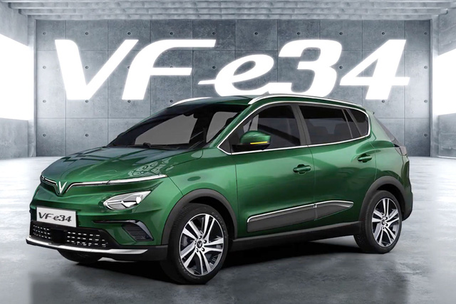 Gần 4.000 đơn cọc VinFast VF e34 sau 12 tiếng mở bán