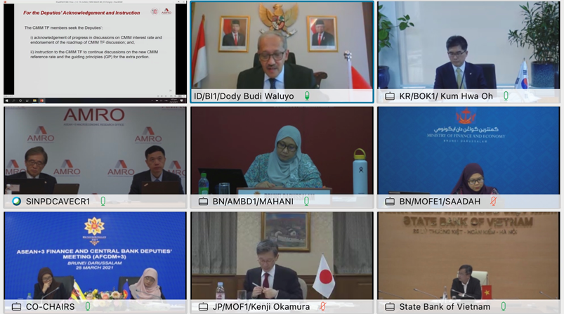 NHNN tham dự Hội nghị trực tuyến Phó Thống đốc NHTW và Thứ trưởng Tài chính ASEAN+3 (AFCDM+3) nhnn tham du hoi nghi truc tuyen pho thong doc nhtw va thu truong tai chinh asean3 afcdm3