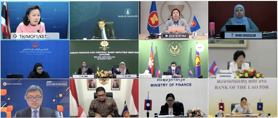 NHNN tham dự cuộc họp trực tuyến giữa Phó Thống đốc NHTW và Thứ trưởng Tài chính ASEAN với Bộ Tài chính Hoa Kỳ nhnn tham du cuoc hop truc tuyen giua pho thong doc nhtw va thu truong tai chinh asean voi bo tai chinh hoa ky