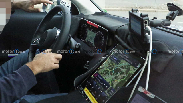 Mercedes-Benz GLC 2023 dần lộ diện Mercedes-Benz GLC 2023 dần lộ diện