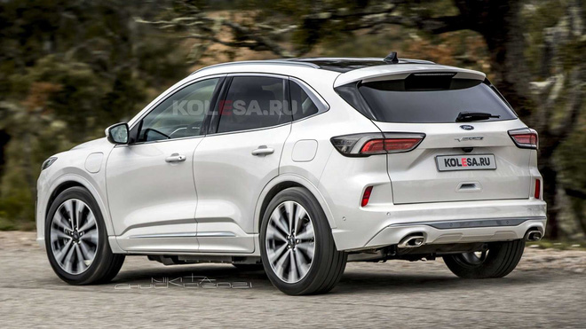 Ford Escape 2023 lộ diện