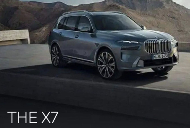 Phác họa BMW X7 facelift sẽ ra mắt trong năm nay Phác họa BMW X7 facelift sẽ ra mắt trong năm nay