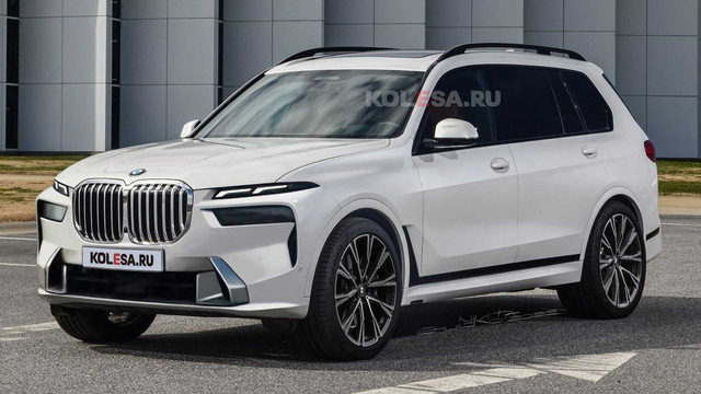 Phác họa BMW X7 facelift sẽ ra mắt trong năm nay Phác họa BMW X7 facelift sẽ ra mắt trong năm nay