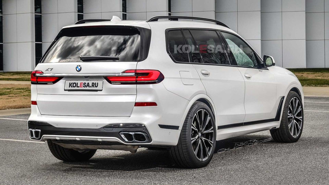Phác họa BMW X7 facelift sẽ ra mắt trong năm nay Phác họa BMW X7 facelift sẽ ra mắt trong năm nay