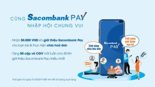 Chia hóa đơn với ứng dụng Sacombank Pay