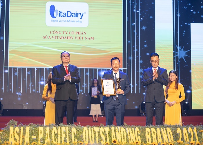 VitaDairy là Thương hiệu Tiêu biểu châu Á - Thái Bình Dương 2021